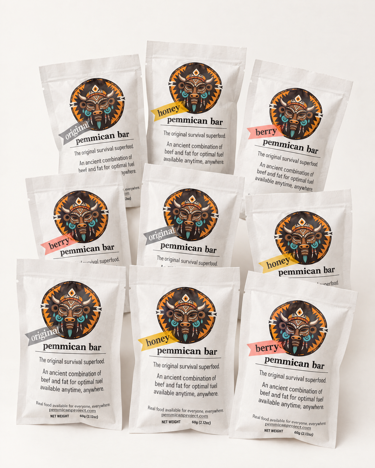 Pemmican Trial Pack (9 bars)